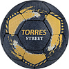 СЦ*Мяч футб. TORRES Street, F020225, р.5, 32 пан.. рез., 4 подкл. слоя, руч. сшив., чер-желтый
